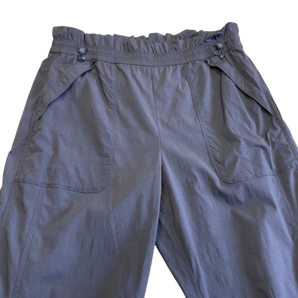 Athleta Trekkie High Rise Parachute Pants Black Size 12 - Picture 10 of 16